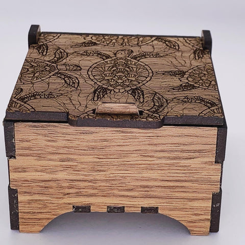 Custom made wooden jewelry Box